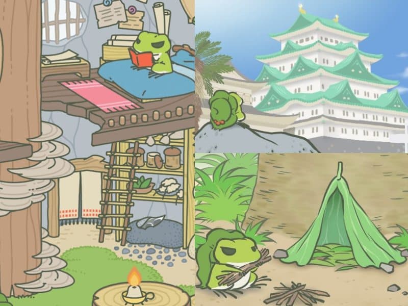 《旅行青蛙》game